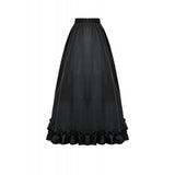Dark in Love Belladonna Floor-Length Goth Skirt