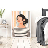 Framed Bedroom Wall Art | Set of 3 Bohemian Wall art Prints