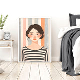 Framed Bedroom Wall Art | Set of 3 Bohemian Wall art Prints
