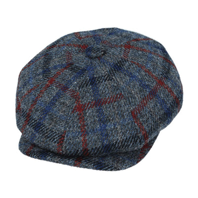 Rodel Harris Tweed Newsboy Cap – Grey
