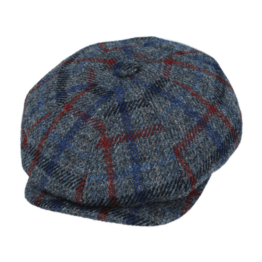 Rodel Harris Tweed Newsboy Cap – Grey