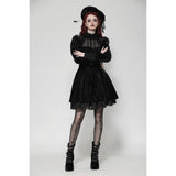 Dark in Love Inez Dark Elegant Velvet Lace Gown