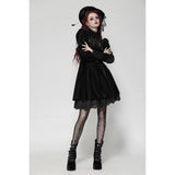Dark in Love Inez Dark Elegant Velvet Lace Gown