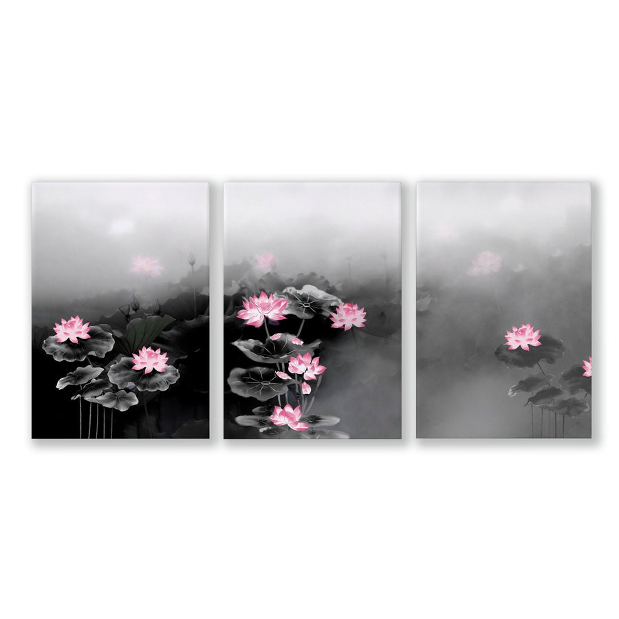 Japandi Interiors | Set of 3 Asian Inspired Wall art Prints