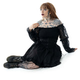 Poizen Industries Kabibi Ladies Dress in Black