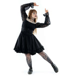 Poizen Industries Kabibi Ladies Dress in Black