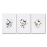 Large Picture For Bedroom | Set of 3 Botanical Art Prints