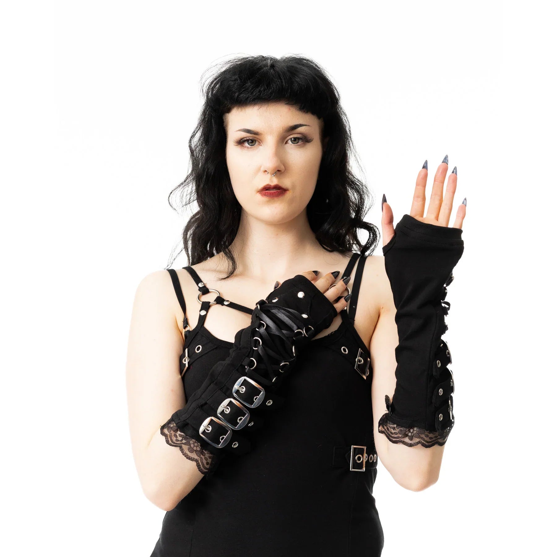 Poizen Industries Monroe Armwarmers – Black