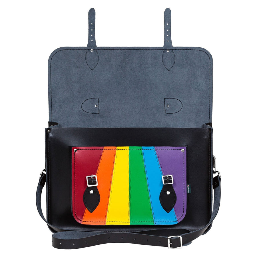 Handmade Leather Satchel - Pride