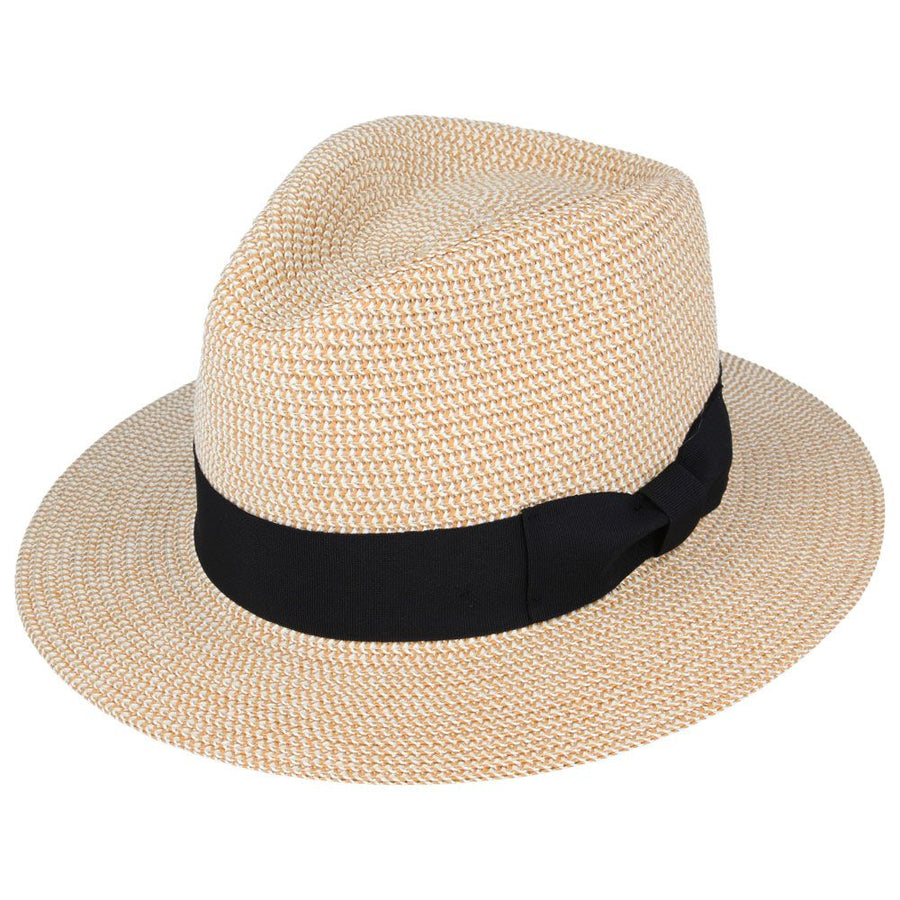 Summer Paper Straw Fedora Hat
