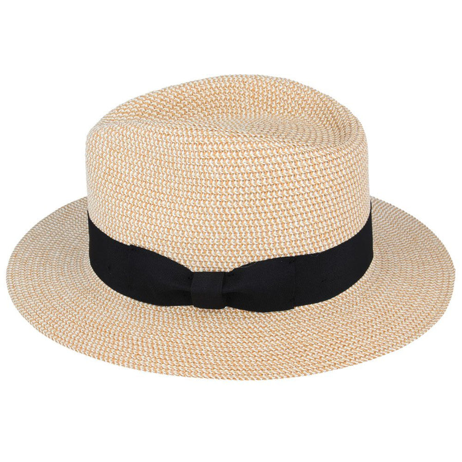 Summer Paper Straw Fedora Hat