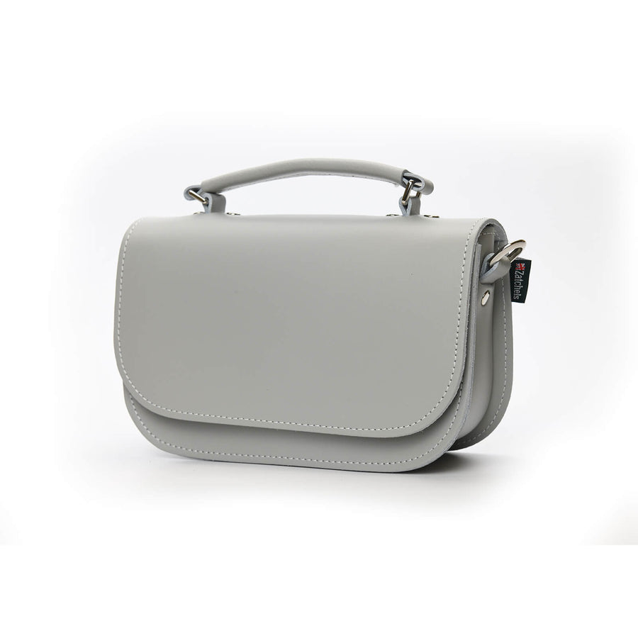 Aura Handmade Leather Bag - Ghost