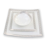The Glamour Bone China Dinner Set - 16 | 24 Piece