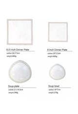 The Glamour Bone China Dinner Set - 16 | 24 Piece
