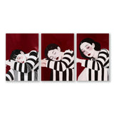 Wall Hangings For Bedroom | Set of 3 Women Art Prints